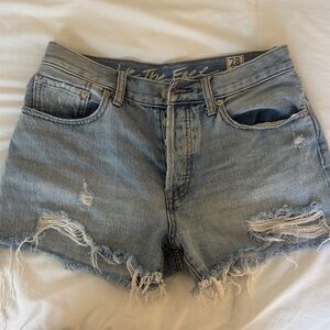 We The Free Blue Denim Jeans